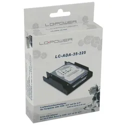 LC-Power Einbaurahmen 3.5" 2x 2.5"