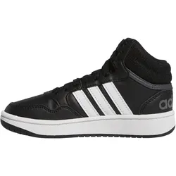 adidas HOOPS MID 3.0 K Sneaker Kinder | Gr. 38 | schwarz - schwarz