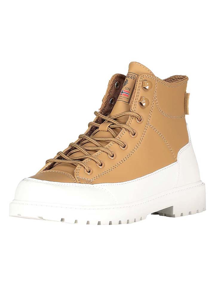 Geographical Norway Boots "Opallad" in Hellbraun - 36