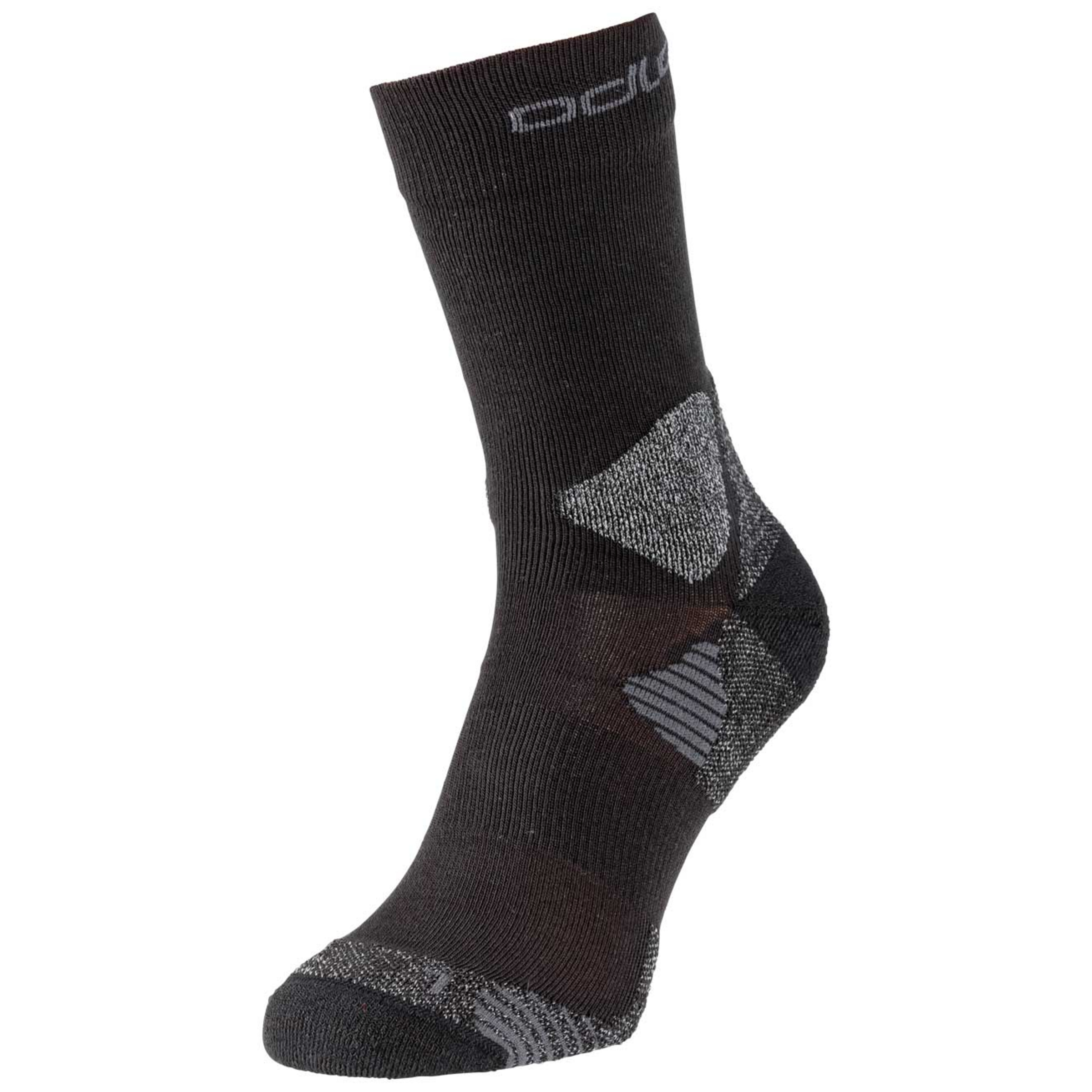 Odlo Primaloft Hike Wandersocken schwarz Größe 42 Camping Isolierend