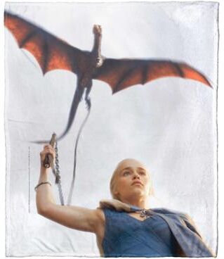 Northwest Warner Brothers Game Of Thrones Dragon Tamer Silk Touch Throw Blanket