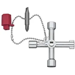 Wiha Schaltschrankschlüssel Kreuz-Form - 36114