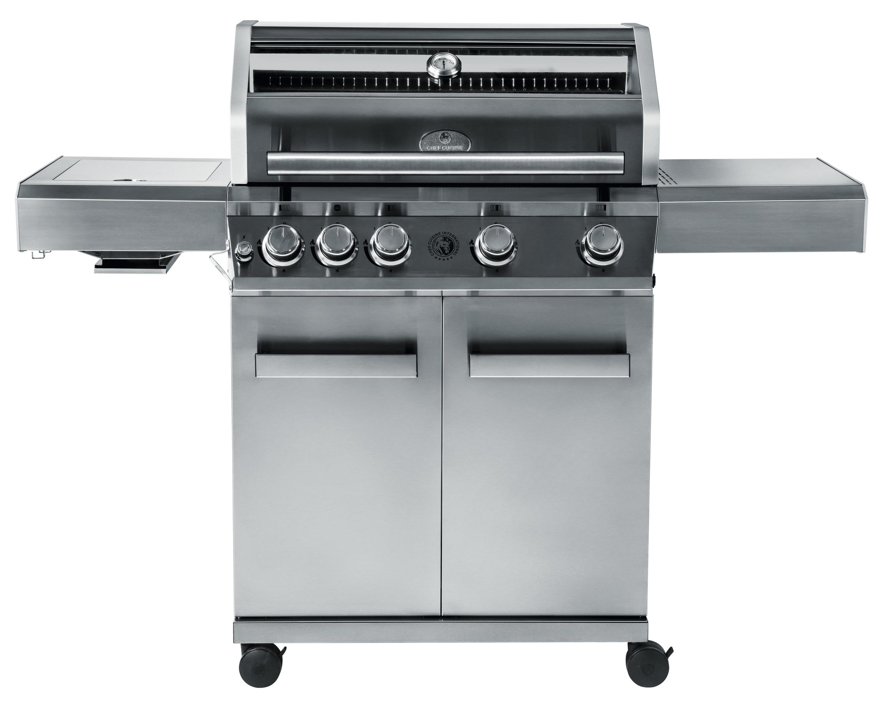 Chef Cuisine BBQ Gas Grill 4 + 1, inklusive Hochtemperaturzone