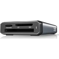 SanDisk Professional PRO Reader Multi Card (USB-C), Speicherkartenlesegerät, Grau
