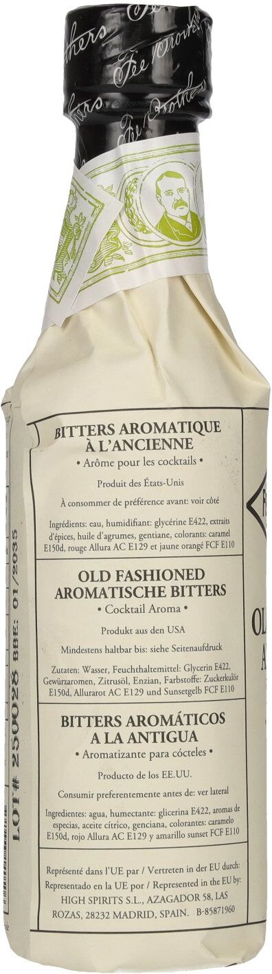 Fee Brothers Old Fashion Aromatic Bitters 17,5% Vol. 0,15l