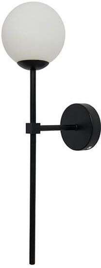BHS Suzie USB-C Rechargeable Black Wall Light