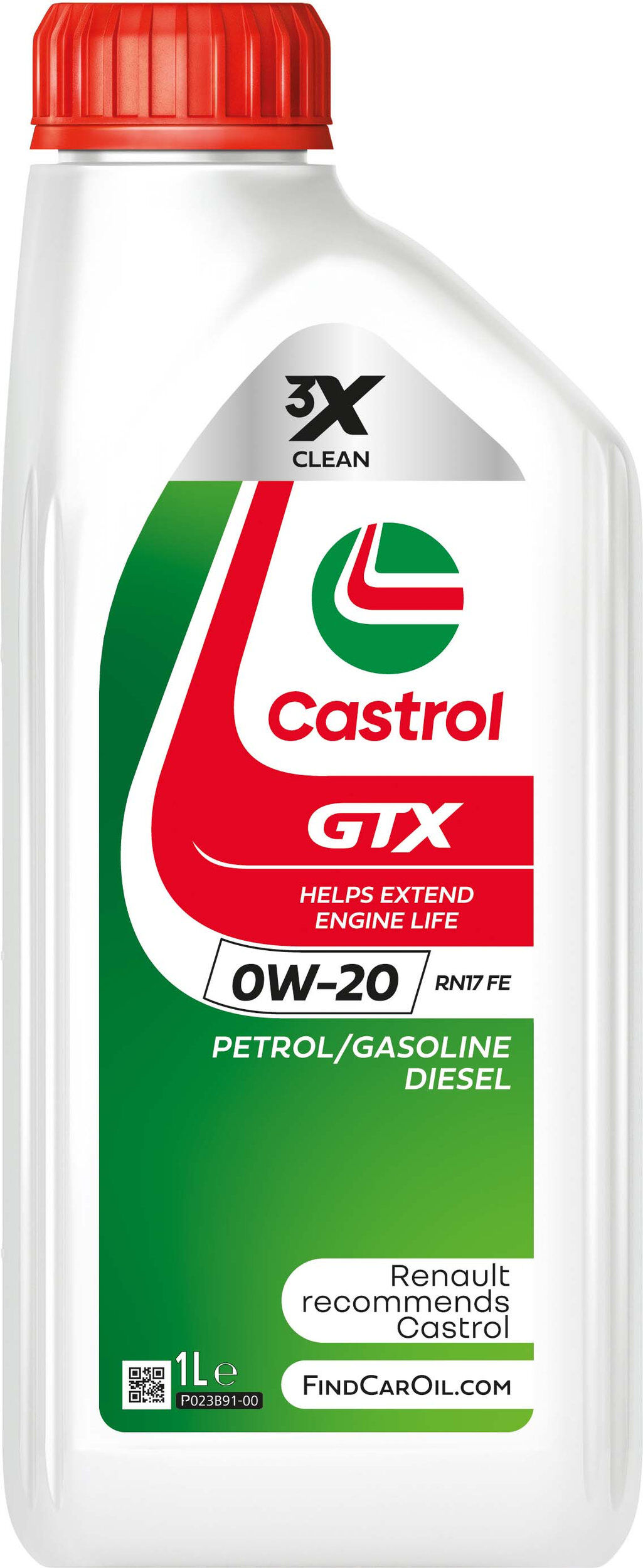 Castrol Motoröl Gtx 0w-20 Rn17 Fe/ 1 L 160a0e 1l
