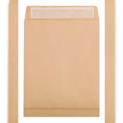 Clairefontaine 250x 250 Dehnb Tasche260x330x30 Kraft 120g- Braun 27454C