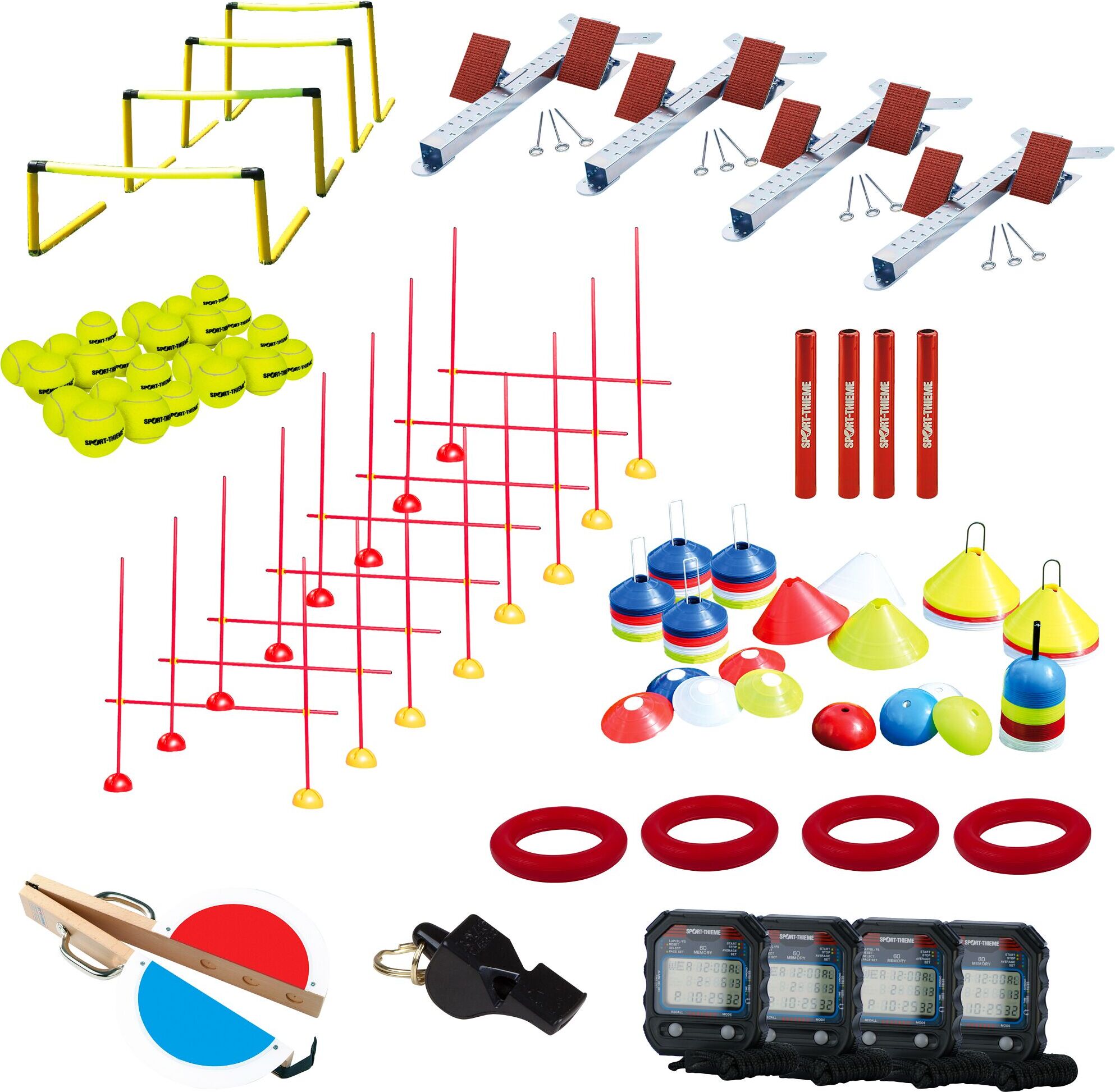 Sport-Thieme Kinderleichtathletik-Set "Laufen"