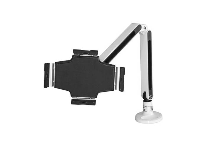 StarTech.com Support de bureau pour tablette - Bras articulé - Support tablette pour iPad ou Android, Tablette / UMPC, Intérieure, Blanc ARMTBLTIW