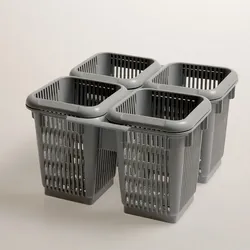 Diamond Besteckbehälter "4 Fächer" aus Polypropylene (DG4)