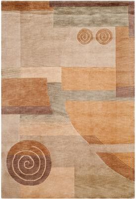 SAFAVIEH Couture Hand-knotted Tibetan Hendrina Modern Wool Rug