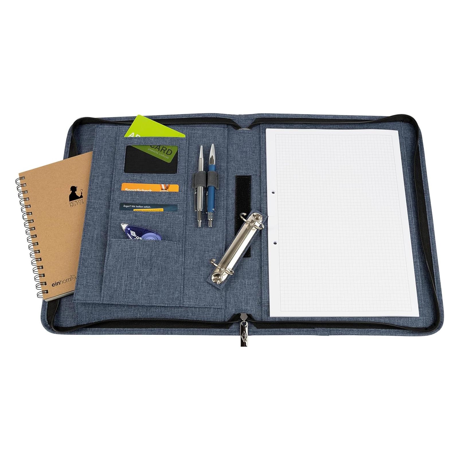 Wedo Ringbuchmappe A4 Denim blau (A4, 1x) (058352433)