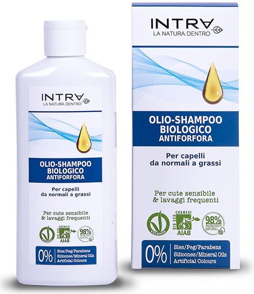 Shampoo capelli Harbor Intra olio biologico antiforfora per capelli da