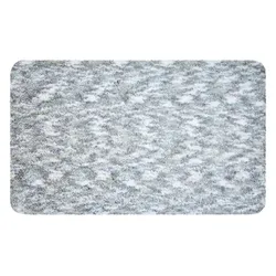 Grund Badematte   ¦ silber ¦ Synthetik ¦ Maße (cm): B: 65 H: 1,8