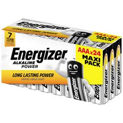 Energizer Power Micro (AAA)-Batterie Alkali-Mangan 1.5 V 24 St. E303271700