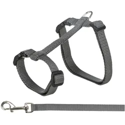 4x Trixie Katzengeschirr mit Leine (XL, Katze, Allgemein), Halsband + Leine
