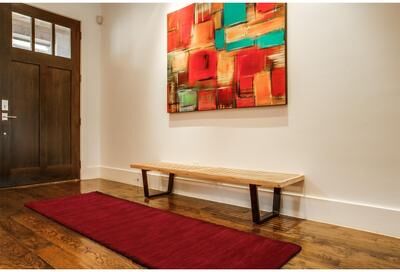 Grand Bazaar Celano Hand Woven Solid Modern Area Rug.