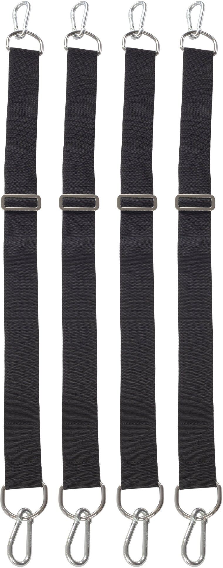 VIP Sling Set de 4 Bandes ajustables avec mousquetons 1 mètre