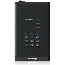 iStorage diskAshur DT3 HDD 18TB (18 TB), Externe Festplatte, Schwarz