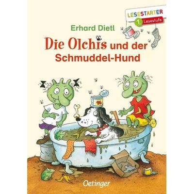 Die Olchis und der Schmuddel-Hund, Gebundene Ausgabe von Erhard Dietl, Verlag Friedrich Oetinger GmbH, 978-3-7891-1091-7