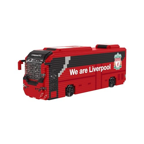 FOCO Liverpool FC BRXLZ 3D Bricks Voetbalteambus Bouwset