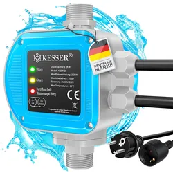 KESSER® Druckschalter Druckwächter Pumpensteuerung Gartenbewässerung mit Kabel