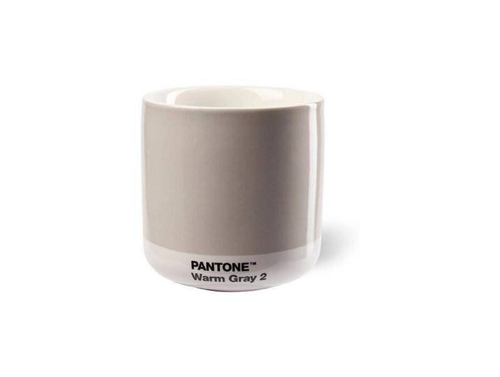 Becher Pantone by Copenhagen Design 220 ml, 1 Stück , grau (hellgrau), Ø:6cm, Trinkgefässe, Becher