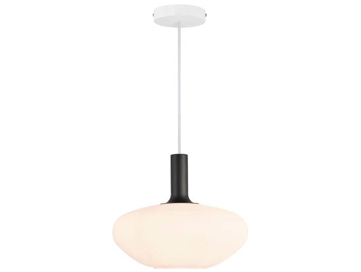 Alton Lampe à suspendre Ø 35 cm Blanc opalin / Noir
