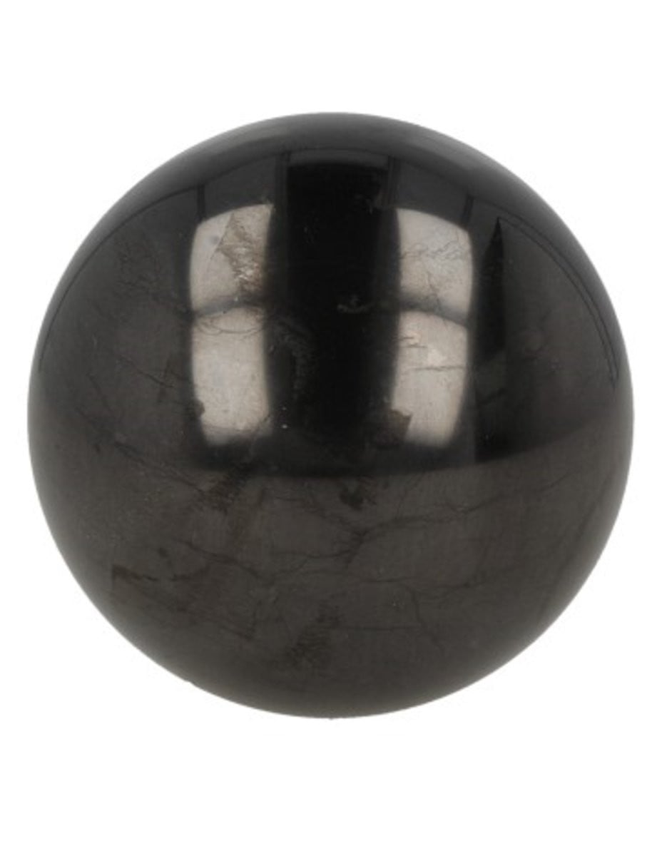 Shungit edelsteenbol 60 mm