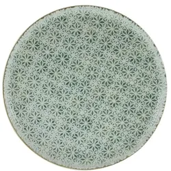 6er-Set CreaTable Speiseteller Emiliana Ø 28 cm Steinzeug Grau