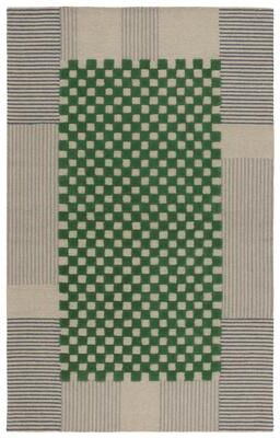 SAFAVIEH Handmade Genre Gunbritt Checkered Wool Rug