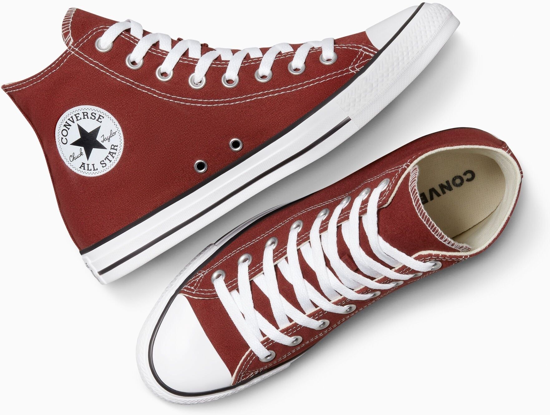 Sneaker CONVERSE "CHUCK TAYLOR ALL STAR", Damen, Gr. 37,5, rot (rottin apple), Textil, Schuhe Sneaker rottin apple 37,5