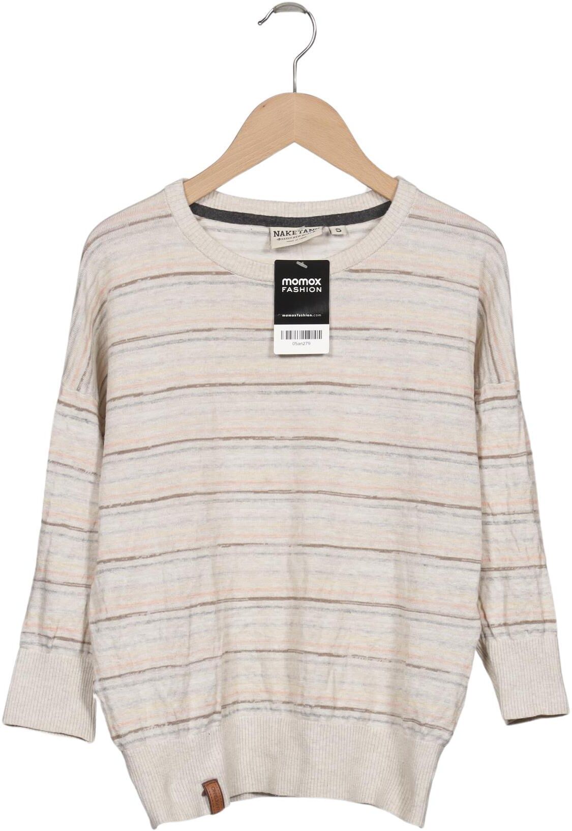 Naketano Damen Pullover, Beige, Gr. S, Baumwolle - Second Hand