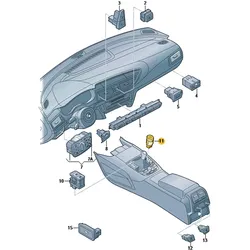 Audi A6 S6 RS6 A7 RS7 Start-Stop Schalter 4G1905217D