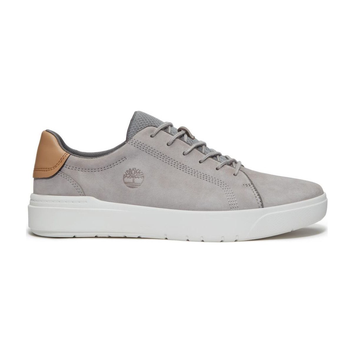 Timberland Mens Low Lace UP Sneaker lt gry nubuck 13 TB0A41F7EM01-13