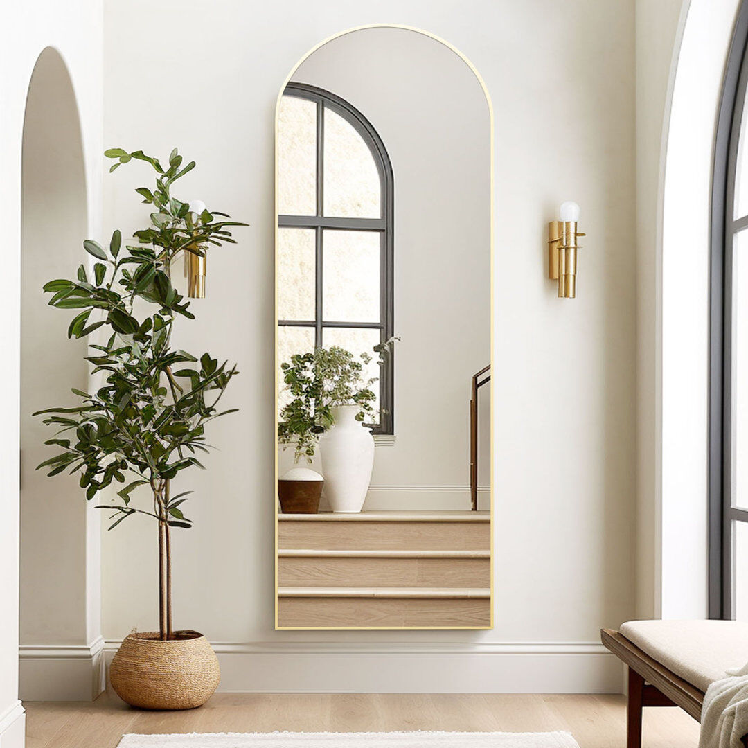 Fairmont Park Arch Full Length Mirror Gold 146 cm H x 44 cm W