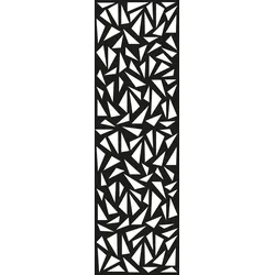 GroJa Design Triangle XL Anthrazit DB 703 183,0x60cm inkl. Befestigungsmaterial