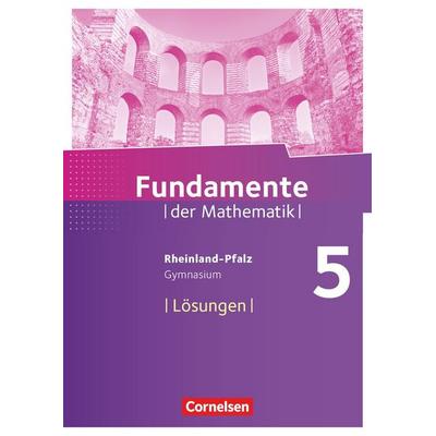 Fundamente der Mathematik - Rheinland-Pfalz - 5. Schuljahr, Taschenbuch von , Cornelsen Verlag, 978-3-06-009571-1