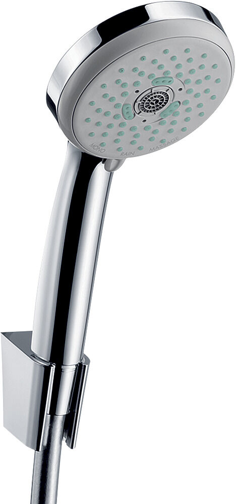 Hansgrohe set de baignoire Croma 100 Multi 27593000 tuyau 2000 , 25 m, chrome, Porter S set