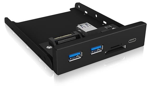 ICY BOX IB-HUB1417-I3 Hub: USB 3.0 A/C hub met 3 poorten