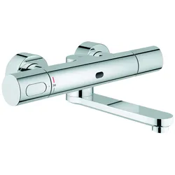 Grohe Eurosmart CE Infrarot-Elektronik für Wand-Waschtischarmatur, Batteriebetrieb, mit Mischung, Thermostat, Ausladung 255mm, 36333000