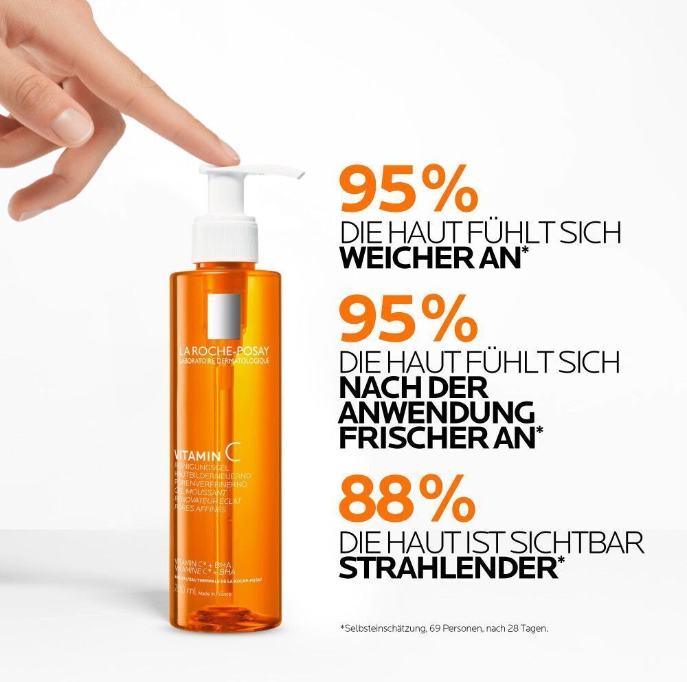 La Roche-Posay Roche-Posay Vitamin C Reinigungsgel 2x 2x200 ml Gel