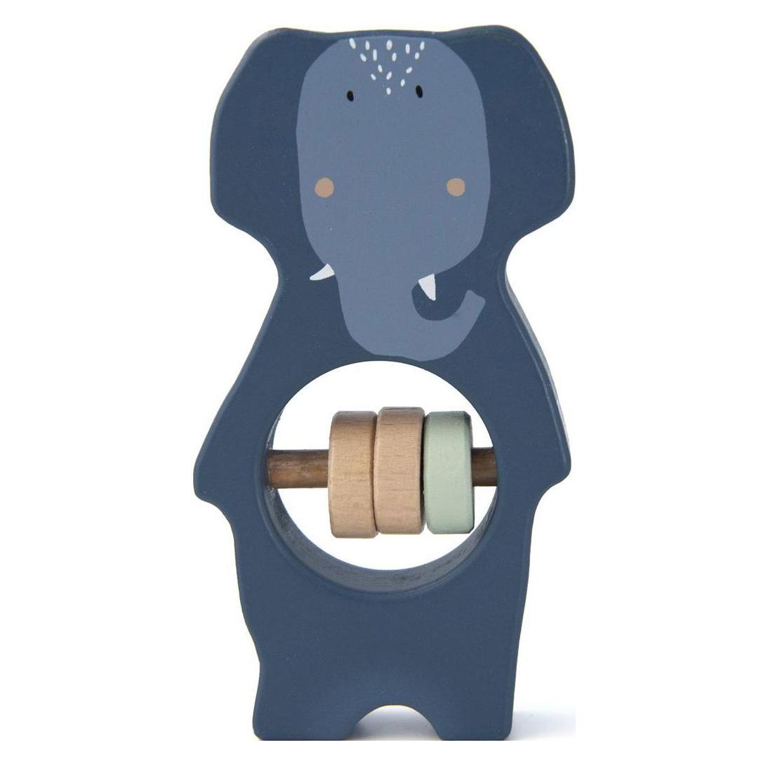 Trixie Baby Houten rammelaar - Mrs. Elephant (36-141)