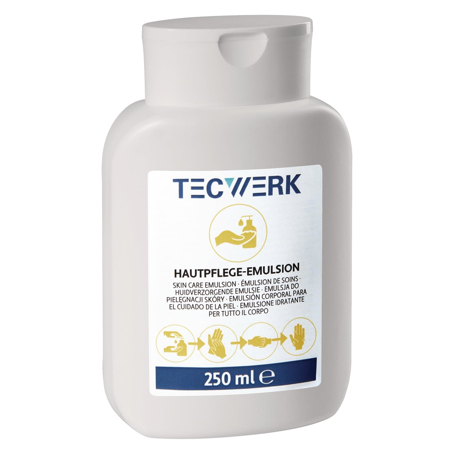 Tecwerk Hautpflege-Emulsion 250 ml silikonfrei, leicht parfümiert (250 ml) (2000386570)