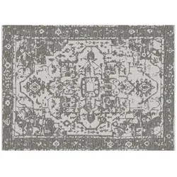 Webteppich   ¦ grau ¦ Synthetische Fasern ¦ Maße (cm): B: 200