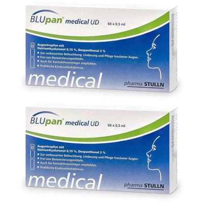 Blupan medical UD Augentropfen 2x 2x60x0,5 ml
