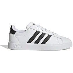 adidas Grand Court Comfort Cloudfoam Sneaker Herren GW9195 - cloud white/core black/cloud white 38