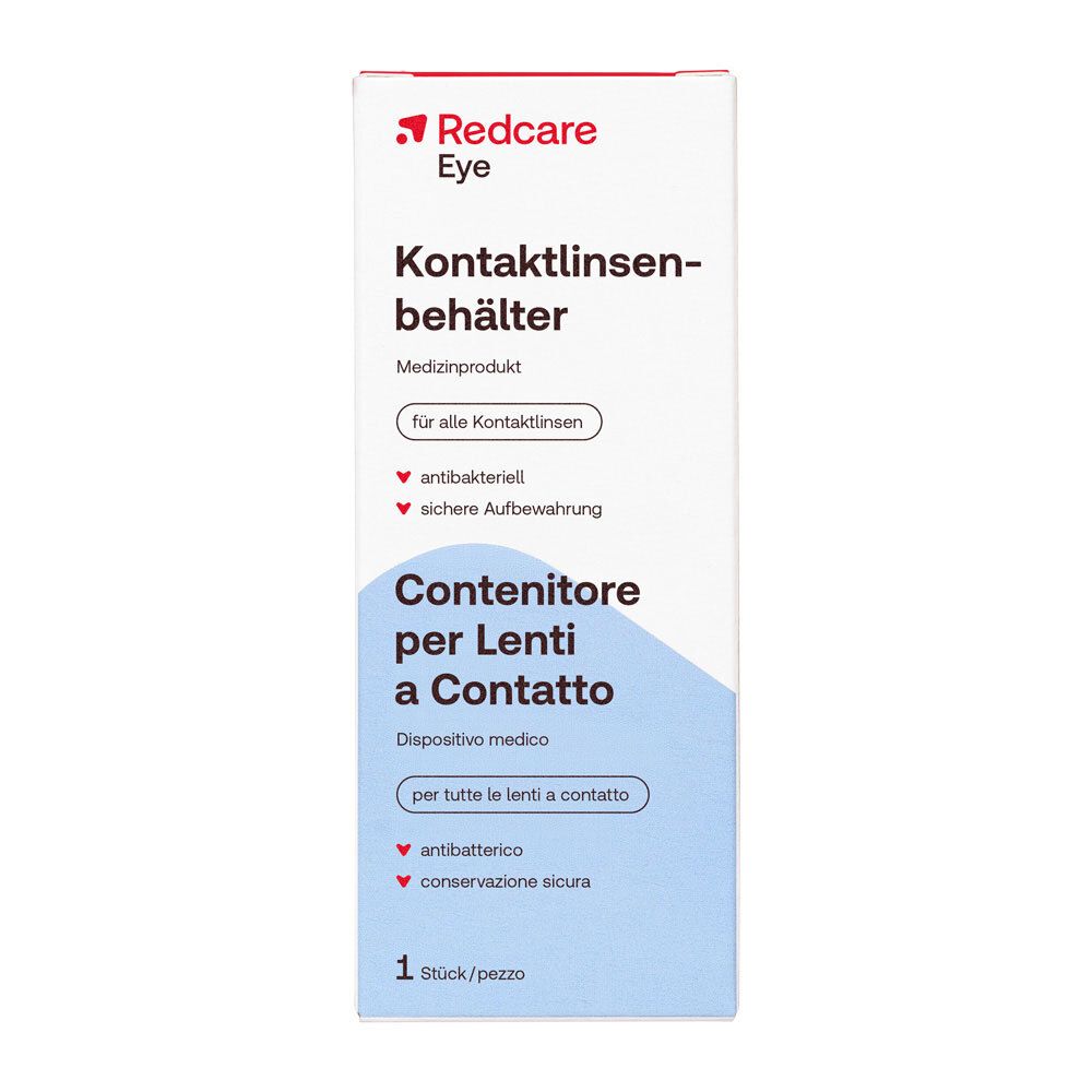 Redcare Eye Kontaktlinsenbehälter 1dpt Stück Zubehör