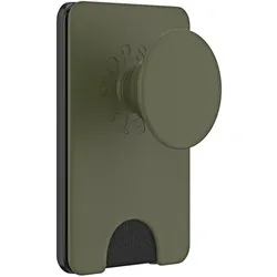 PopSockets PopWallet MagSafe Kartenhalter für Smartphone, Smartphone Halterung, Grün